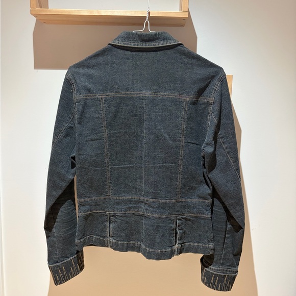 Dark Wash Denim Jacket - Unbranded - Picture 2 of 3